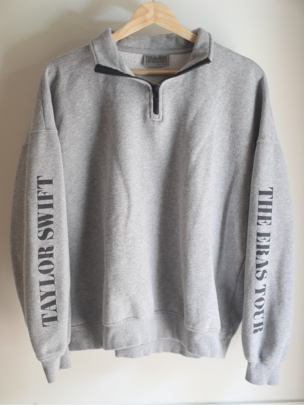Taylor Swift Eras Tour Quarter Zip Sweatshirt | Large - Picture 2 of 6